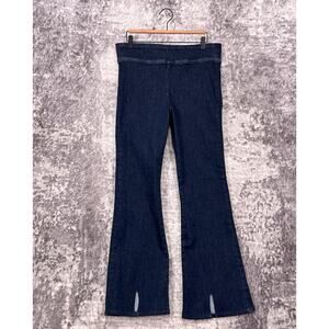 FRAME Denim Jeans 2 Womens The Jetset Flare Dark Wash Split Hem